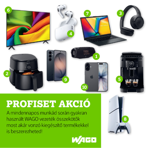 WAGO - Profiset akció